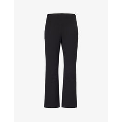  Vince Elasticated-waist straight-leg mid-rise stretch-woven trousers