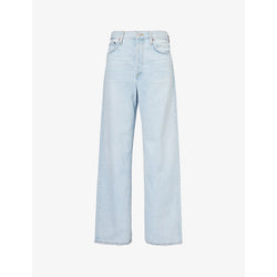  Agolde Low Slung straight-leg mid-rise jeans