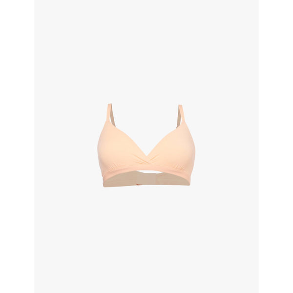  Skims Fits Everybody cross-over stretch-woven bralette