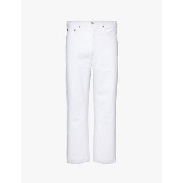  Agolde 90s straight-leg mid-rise organic-cotton denim jeans