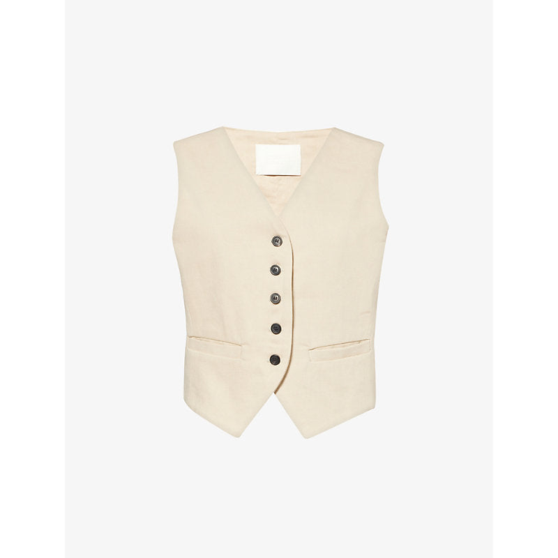  Citizens Of Humanity Sierra V-neck cotton waistcoat