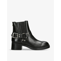  Steve Madden Breaker heeled leather ankle boots