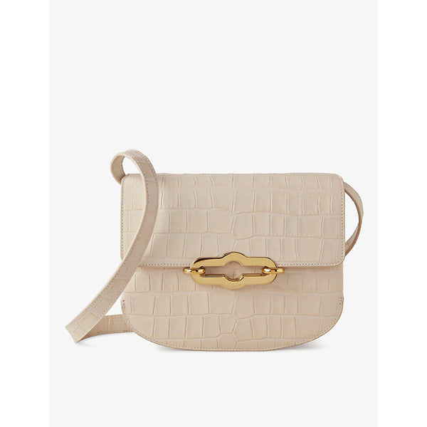 Mulberry Pimlico croc-embossed leather cross-body bag | LYBSTORE