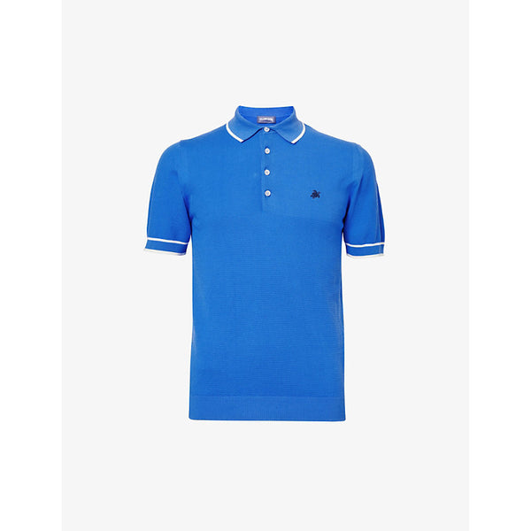  Vilebrequin Pezou short-sleeved cotton-knit polo shirt