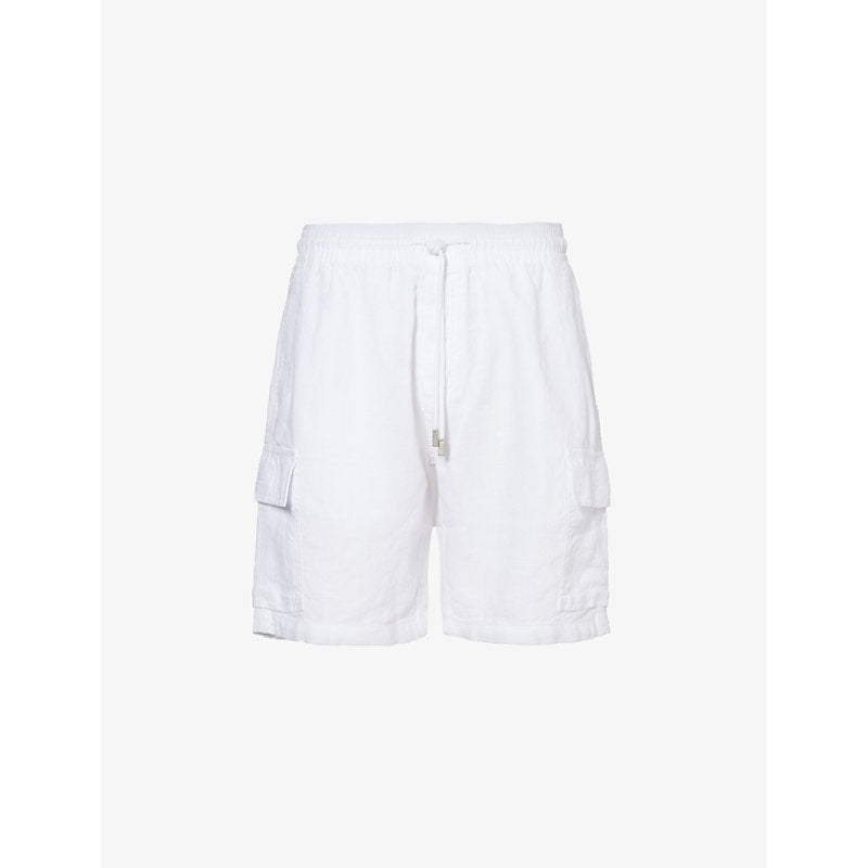  Vilebrequin Baie drawstring-waist linen shorts