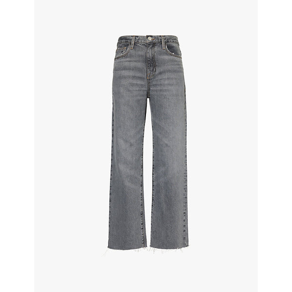  Frame Le Jane raw-hem straight-leg jeans