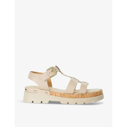 Dune Laplin stud-embellished leather sandals