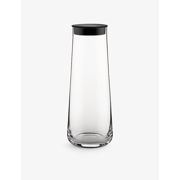 Alessi Eugenia glass pitcher with cap 25cm