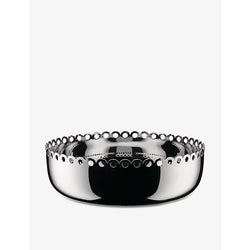 Alessi Edges perforated stainless-steel basket 21 cm