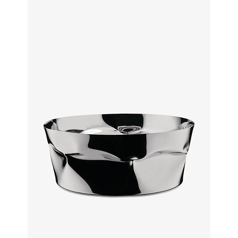 Alessi Compressioni stainless-steel centrepiece 24.5cm