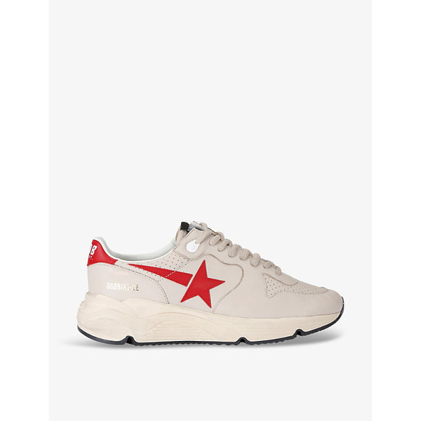 Golden Goose Men's Runner Star 326 suede and leather low-top trainers