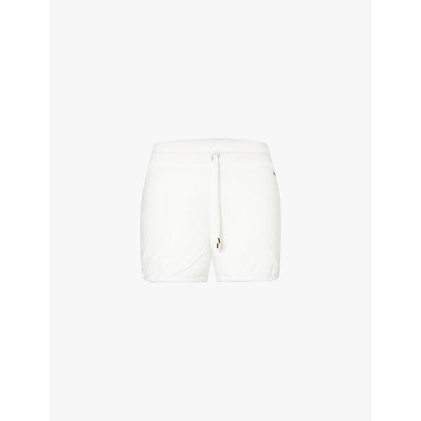  Melissa Odabash Harley drawstring-waist cotton-blend terry shorts