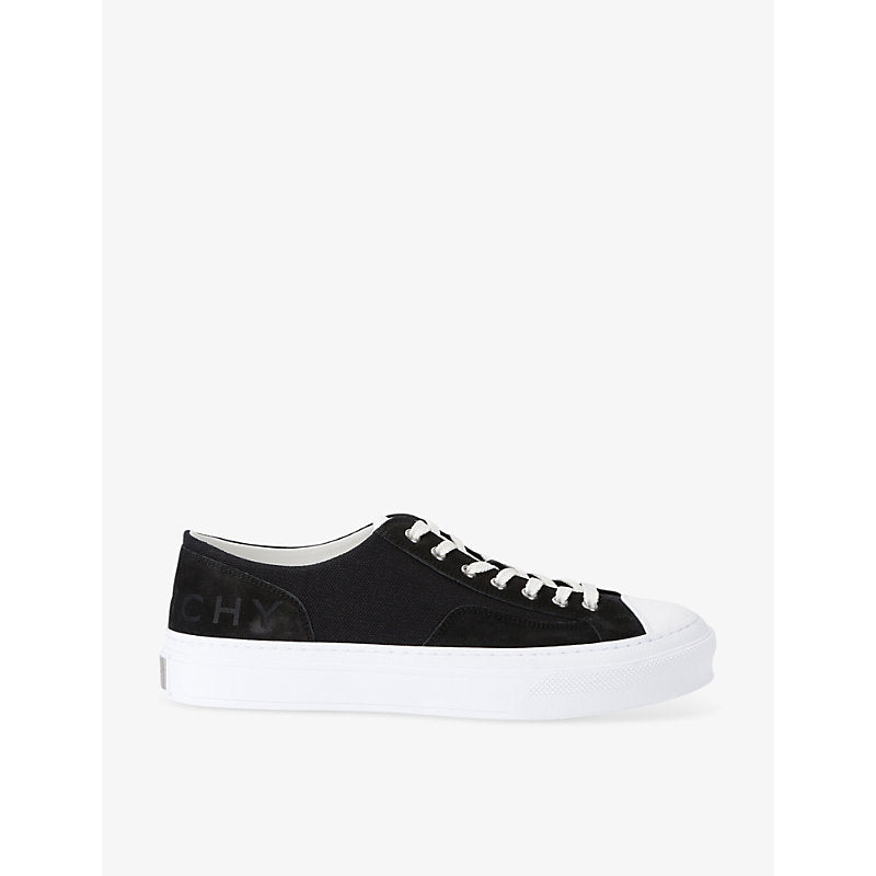 Givenchy City contrast-sole leather low-top trainers | Givenchy