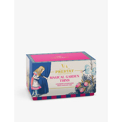 Prestat Magical Garden strawberry and elderflower white chocolate thins 200g