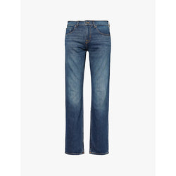  7 For All Mankind The Straight Threadlike straight-leg stretch-denim jeans