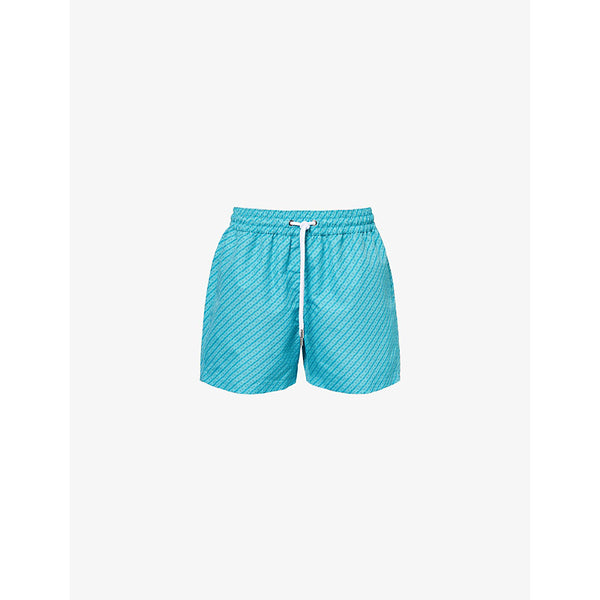  Frescobol Carioca Elasticated-waist recycled-polyester swim shorts