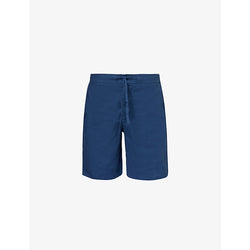  Frescobol Carioca Elasticated-waist linen-blend shorts