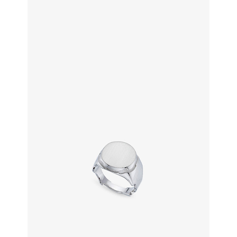 La Maison Couture Biiju Sunlight 925 sterling-silver signet ring