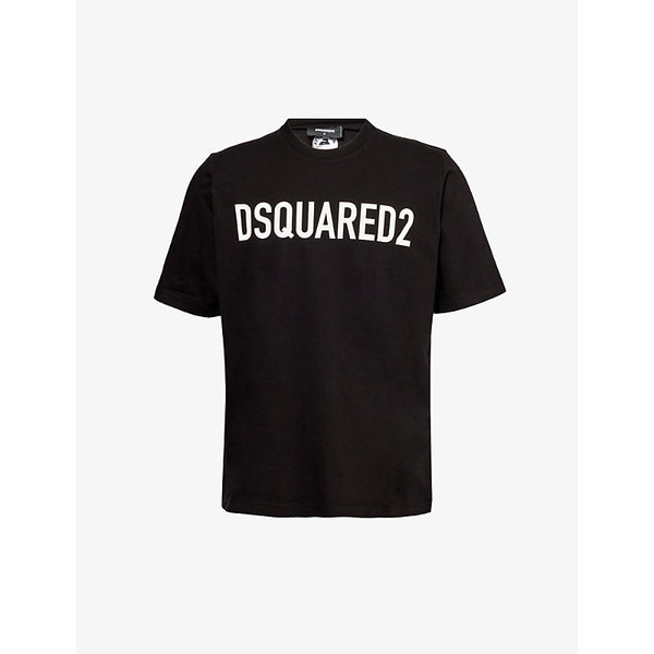  Dsquared2 Logo-print relaxed-fit cotton-jersey T-shirt