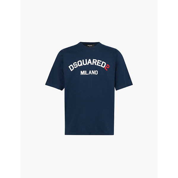  Dsquared2 Logo-print cotton-jersey T-shirt