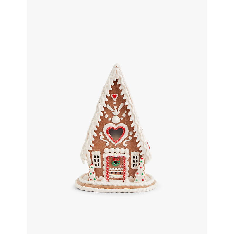 Selfridges Edit Gingerbread Chalet Christmas decoration 33cm