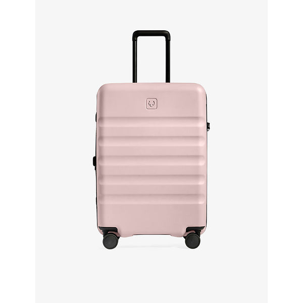 Antler Icon Stripe medium shell four-wheeled suitcase 67cm | Antler