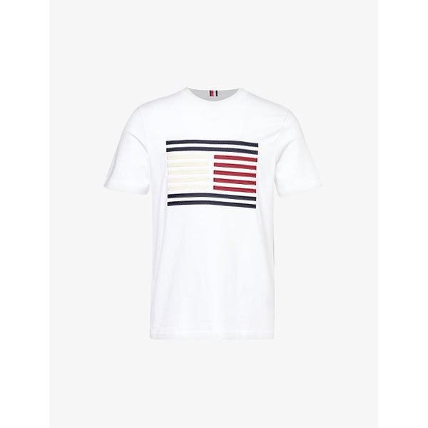  Tommy Hilfiger Logo-print cotton-jersey T-shirt