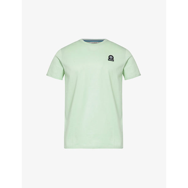  Sandbanks Brand-badge organic-cotton jersey T-shirt