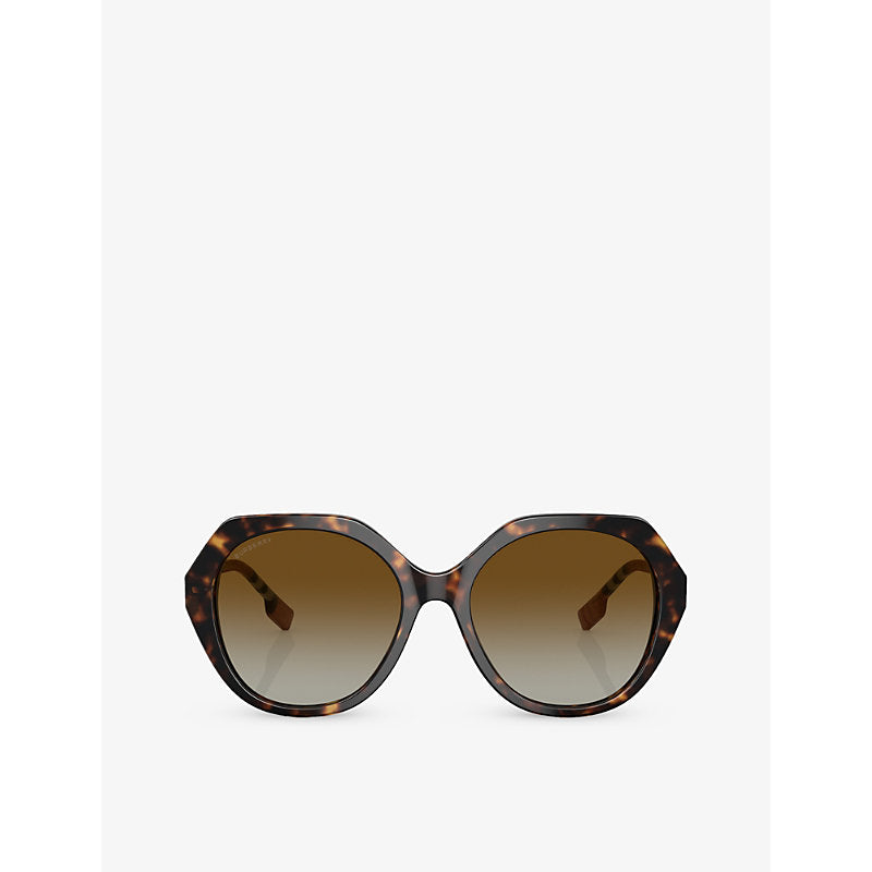  Burberry BE4375 Vanessa round-frame acetate sunglasses