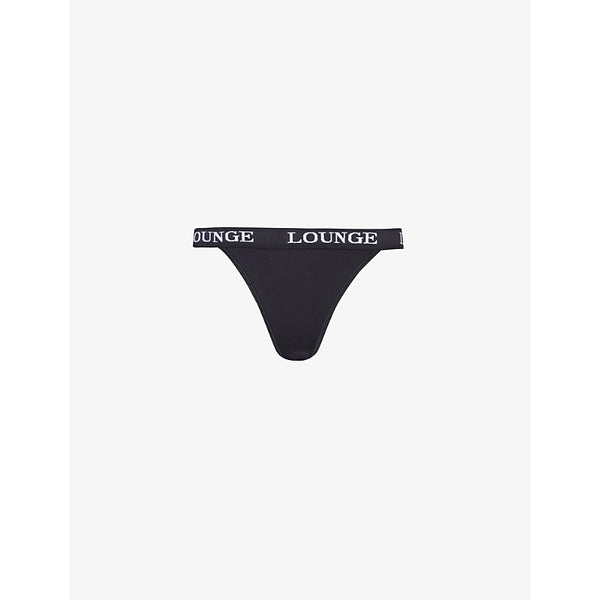 Lounge Underwear Bamboo branded stretch-jersey thong