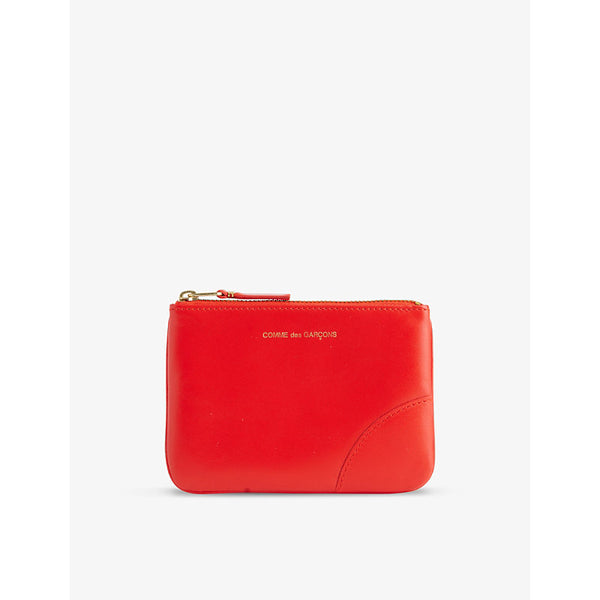 Comme Des Garcons Classic foiled-logo leather wallet