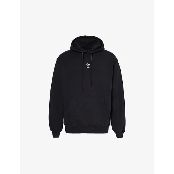  247 By Represent Brand-print kangaroo-pocket cotton-jersey hoody