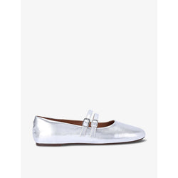 Kg Kurt Geiger Magic mary-jane faux-leather ballet flats | Kg Kurt Geiger