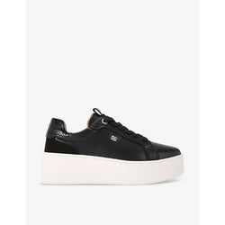 Kg Kurt Geiger Leader faux-leather platform trainers | Kg Kurt Geiger