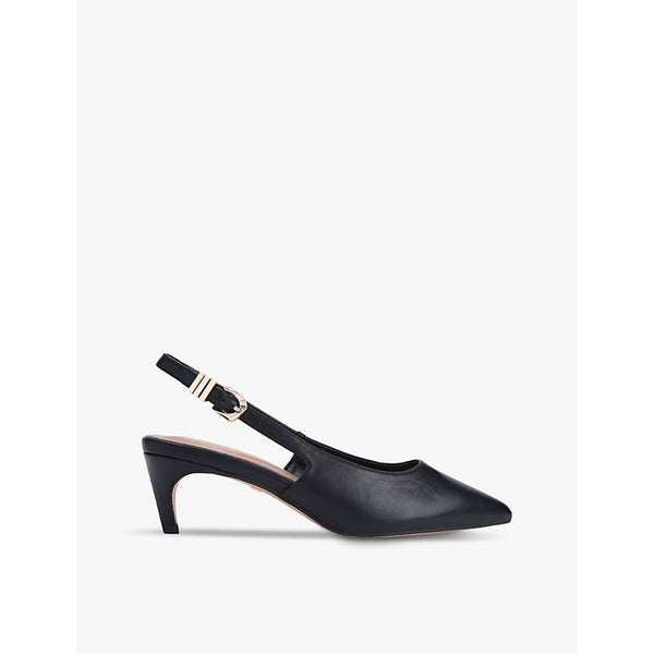 Kg Kurt Geiger Beloved faux-leather slingback courts