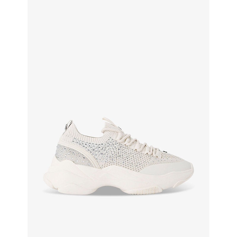 Kg Kurt Geiger Lively Gem embellished mesh low-top trainers | Kg Kurt Geiger