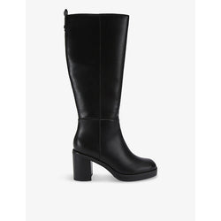 Kg Kurt Geiger Thatch block-heel faux-leather knee-high boots