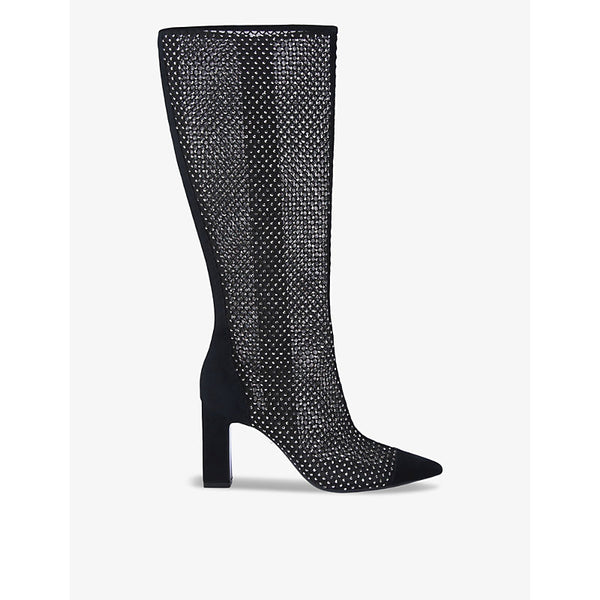 Carvela Hotsox crystal-embellished knee-high boots