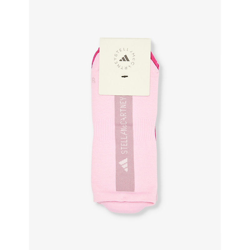  Adidas By Stella Mccartney Branded pack of two stretch-recycled nylon socks