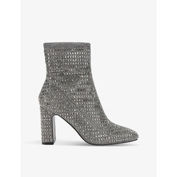 Kg Kurt Geiger Titan gem-embellished heeled ankle boots | Kg Kurt Geiger