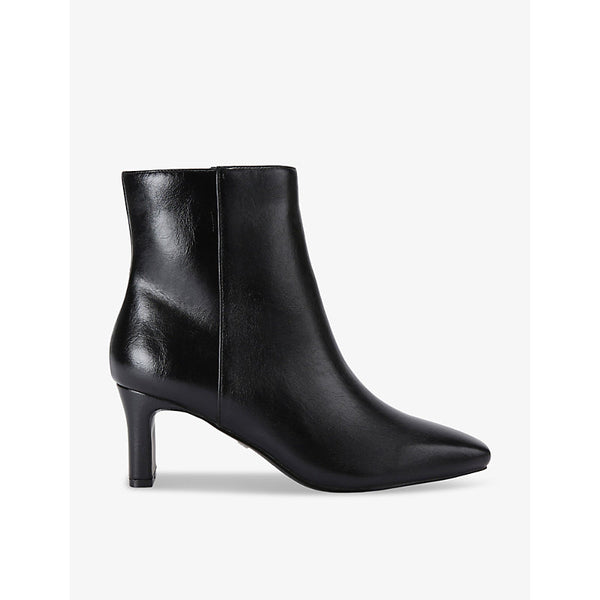 Kg Kurt Geiger Tyler square-toe faux-leather ankle boots | Kg Kurt Geiger