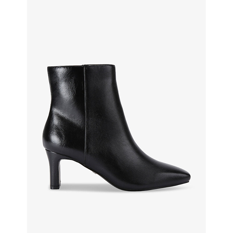 Kg Kurt Geiger Tyler square-toe faux-leather ankle boots | Kg Kurt Geiger