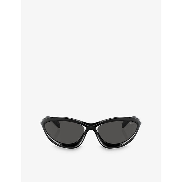 Prada PRA23S cat-eye frame nylon sunglasses