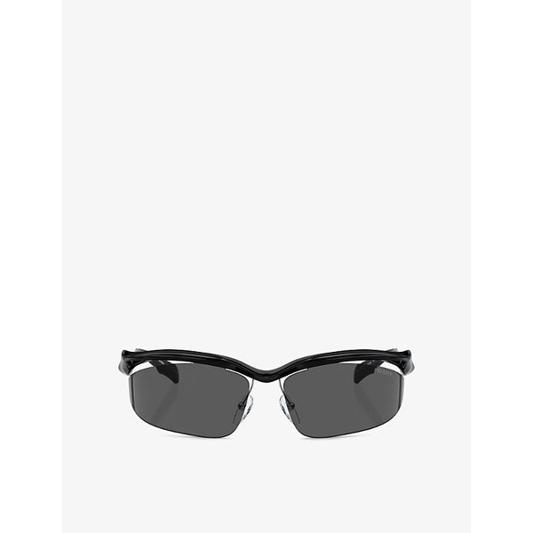 Prada PR A25S cat-eye acetate sunglasses