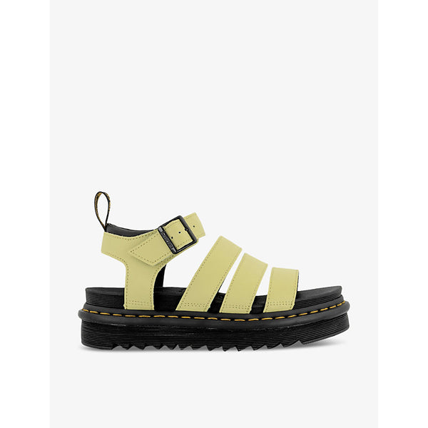 Dr. Martens Blaire multi-strap coated-leather sandals | Dr. Martens