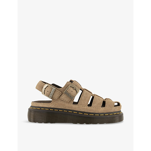 Dr. Martens Wrenlie fisherman suede sandals | Dr. Martens