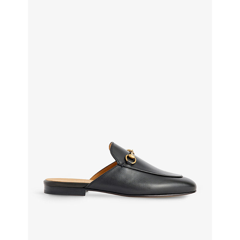 Gucci Princetown horsebit leather mules