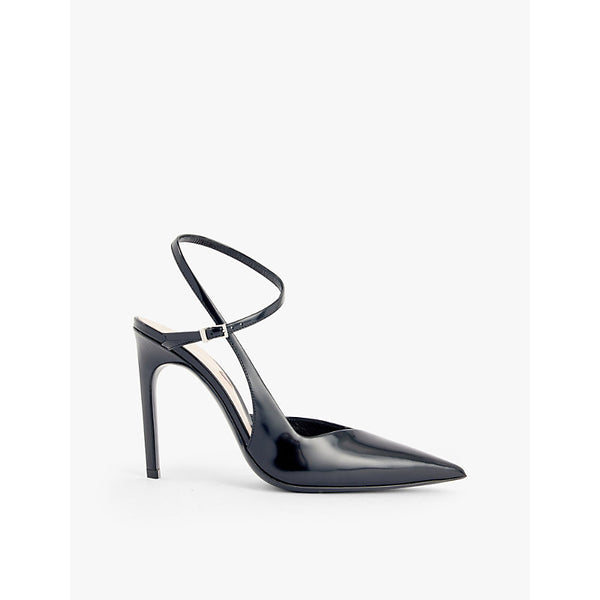 Gucci Alma Love leather slingback heels | Gucci