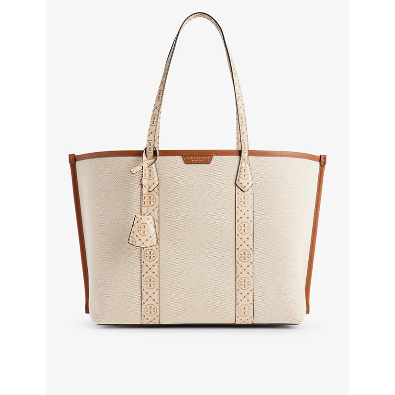  Tory Burch Perry canvas tote bag