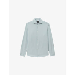  Reiss Cecil long-sleeve cotton shirt